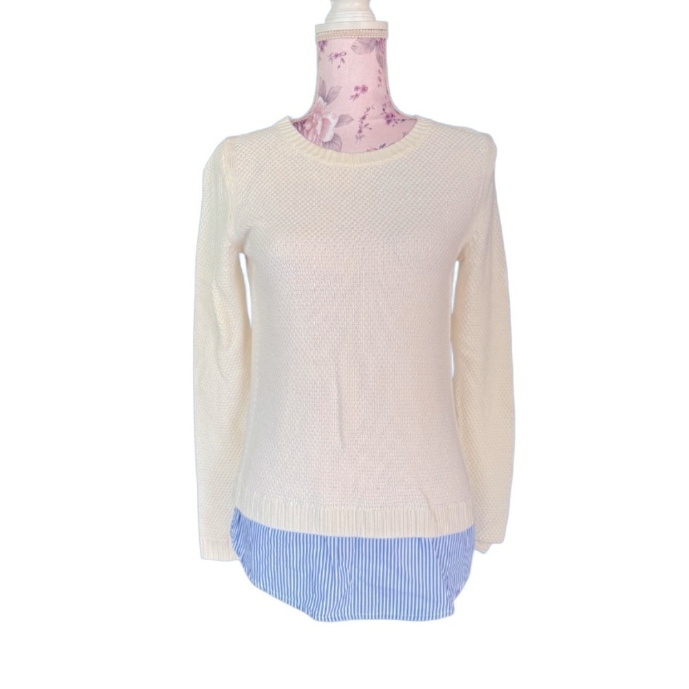 Talbots Knit Sweater in Ivory